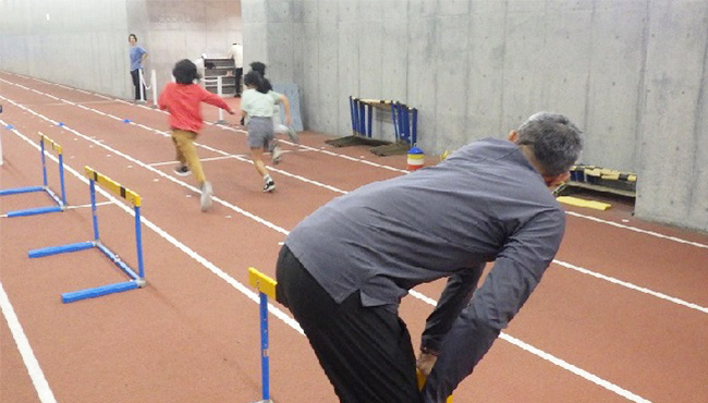 小学生講座 「速く走れる「わざ」を学ぼう」①