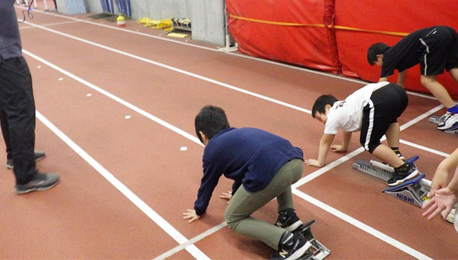 小学生講座 「速く走れる「わざ」を学ぼう」②